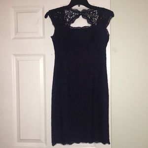 Navy lace Adrianna Papell dress size 2